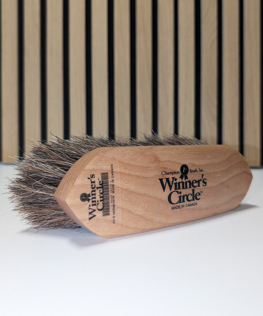7 ½'' Champion Brush Winner’s Circle® Ultra-Soft Horsehair Finishing Brush