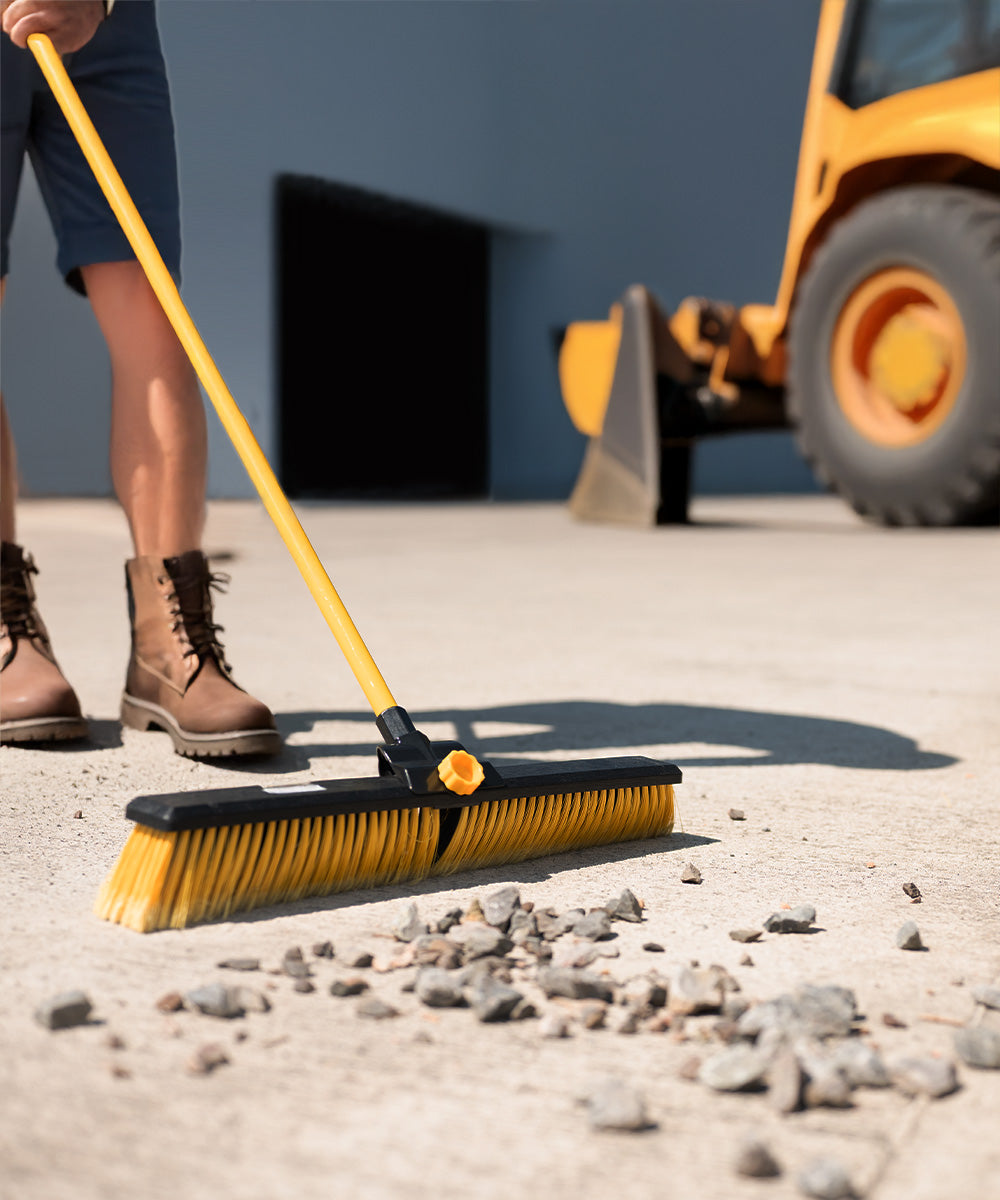 Tornado 24" Garden Broom With Telescopic Handle