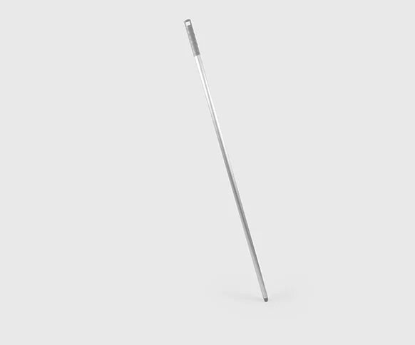 Replacement Threaded Aluminium Handle with Grey Handgrip (1360mm)