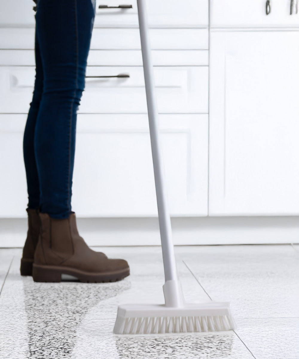 Everyday Deck Scrub Brush 215mm - White (Stiff)