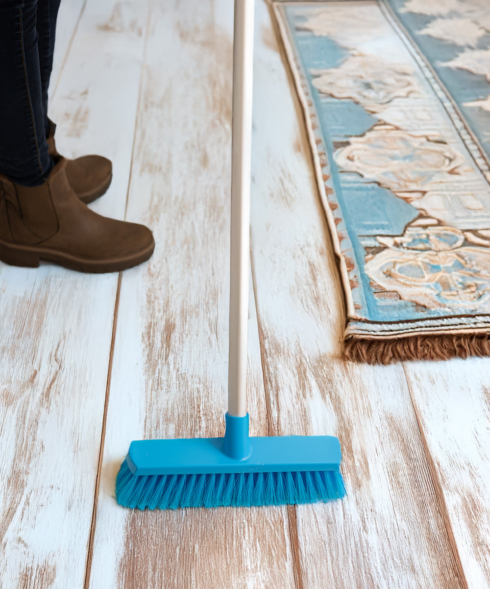 Everyday Sweeping Broom 280mm - Blue (Soft)