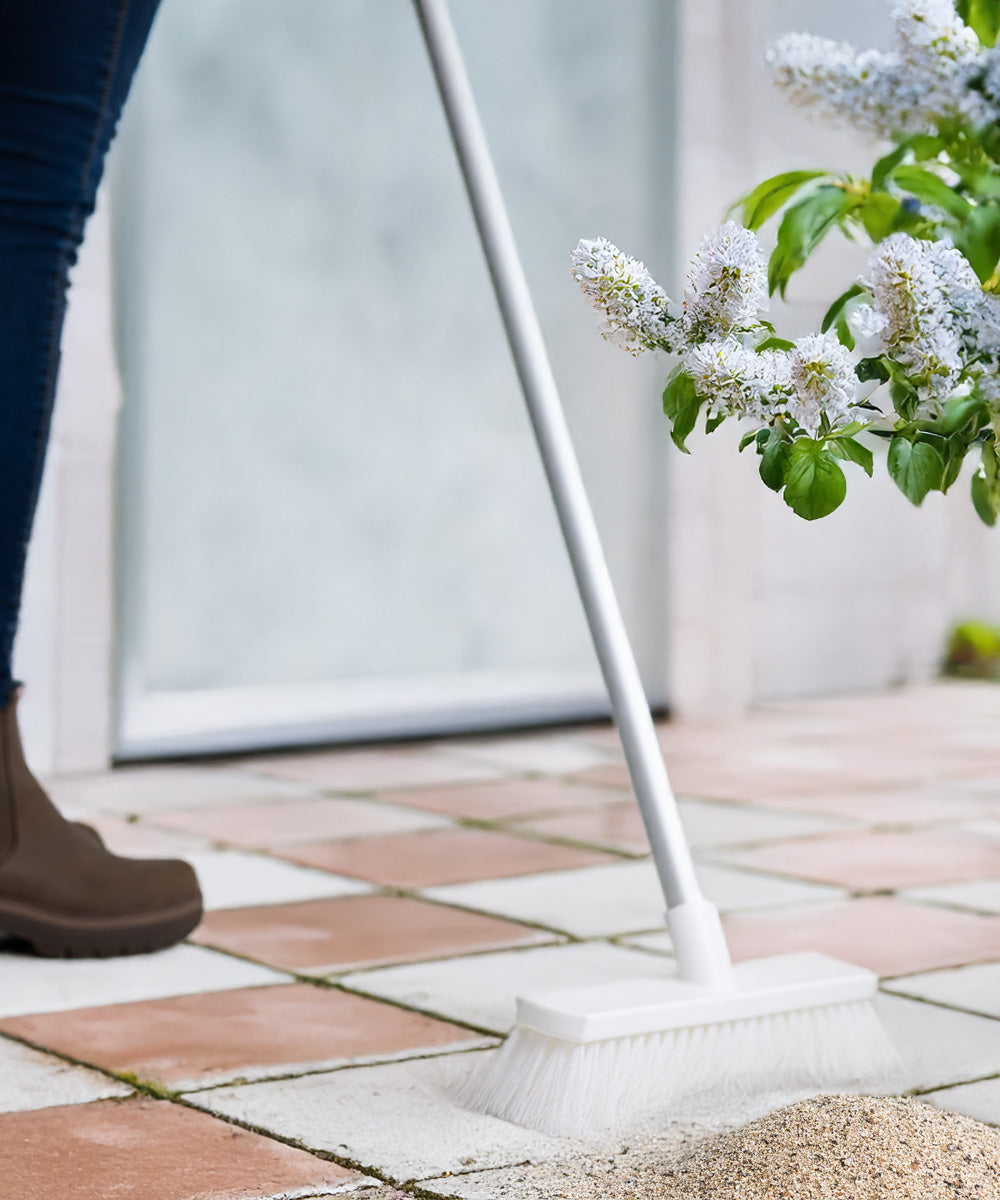 Everyday Sweeping Broom 280mm - White (Soft)