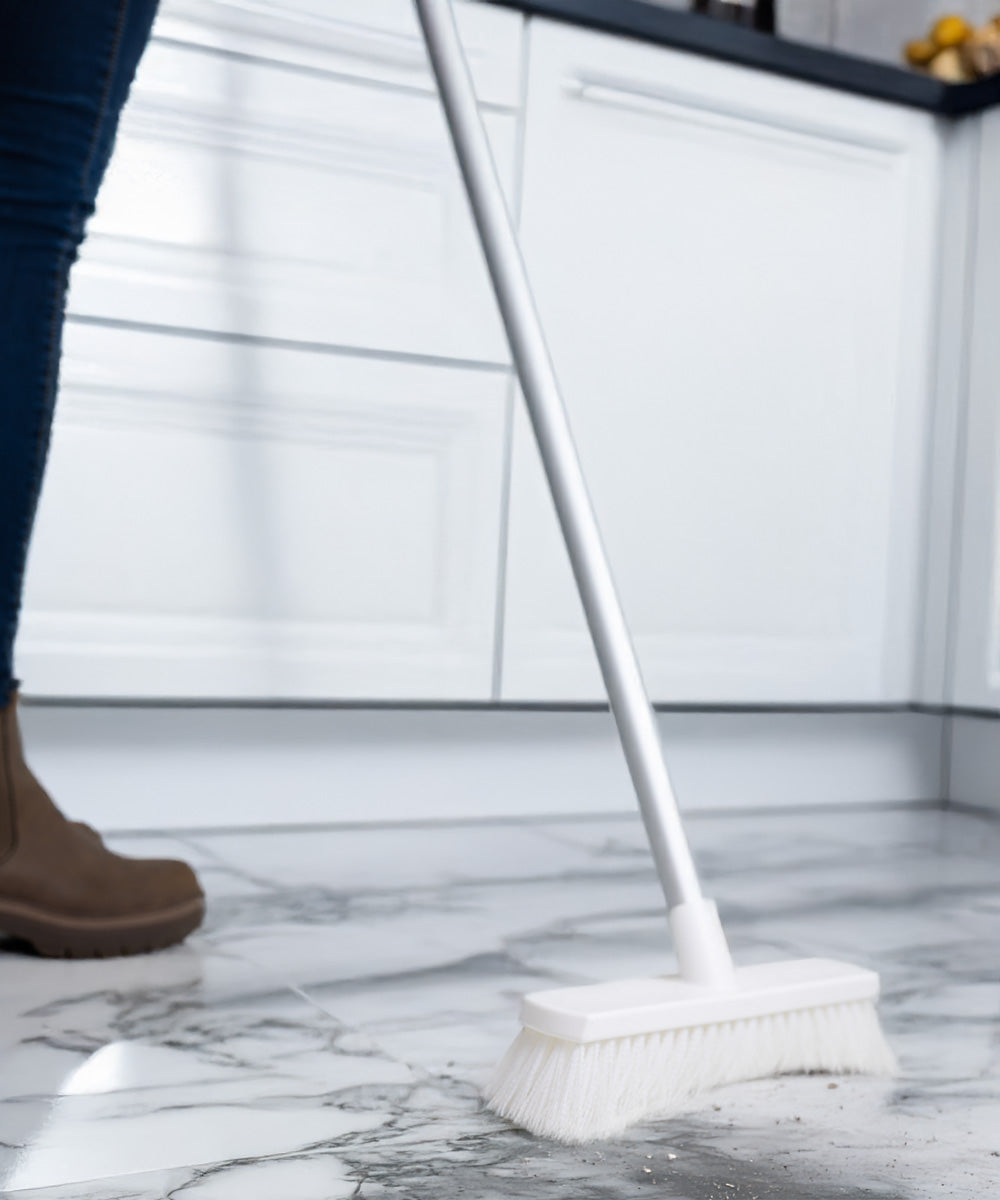Everyday Sweeping Broom 280mm - White (Soft)