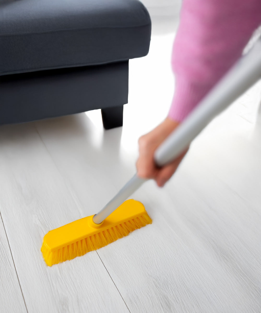 Everyday Sweeping Broom 280mm - Yellow (Soft)