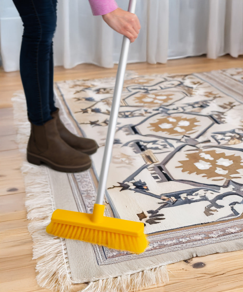 Everyday Sweeping Broom 280mm - Yellow (Soft)
