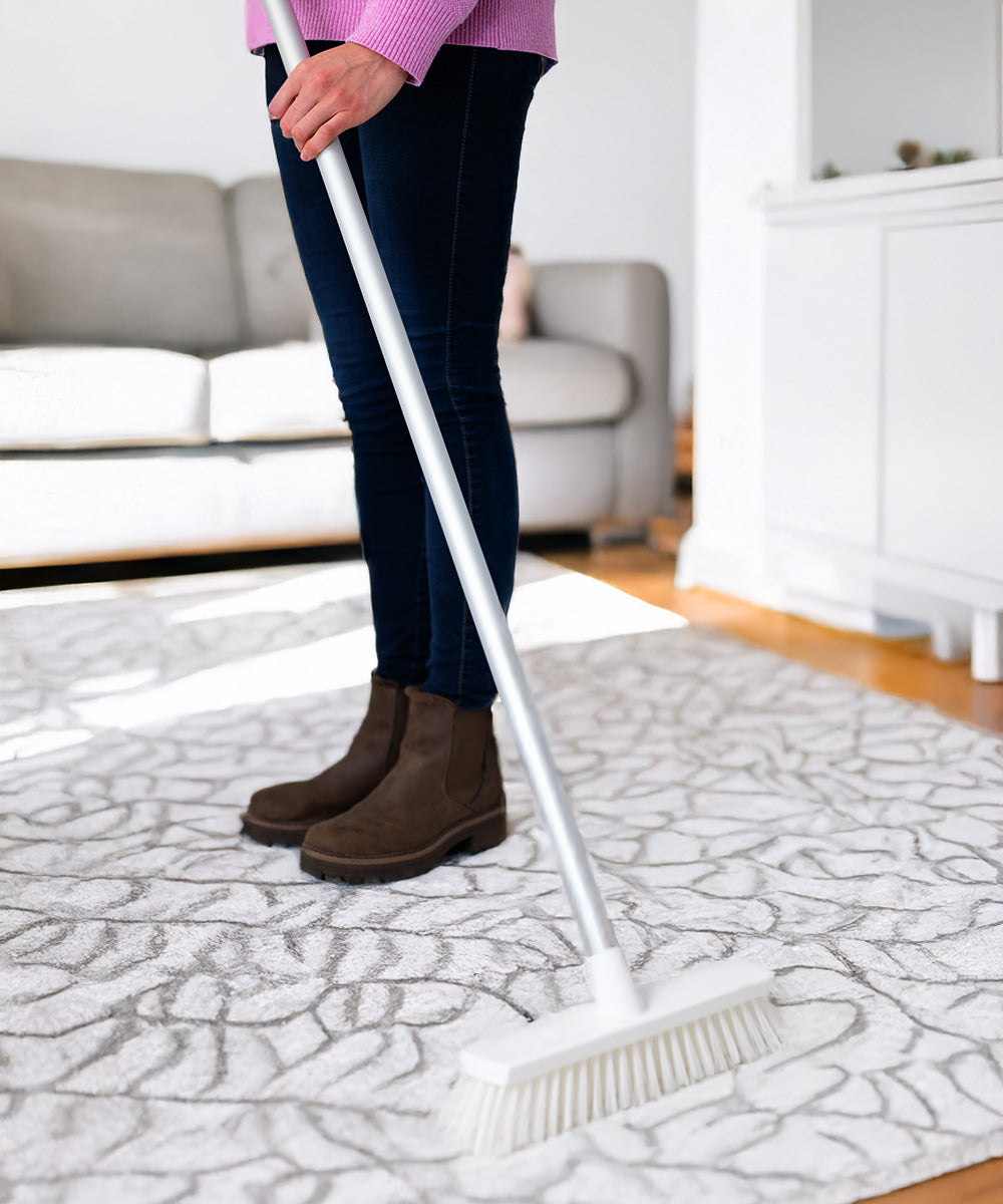 Everyday Sweeping Broom 280mm - White (Stiff)