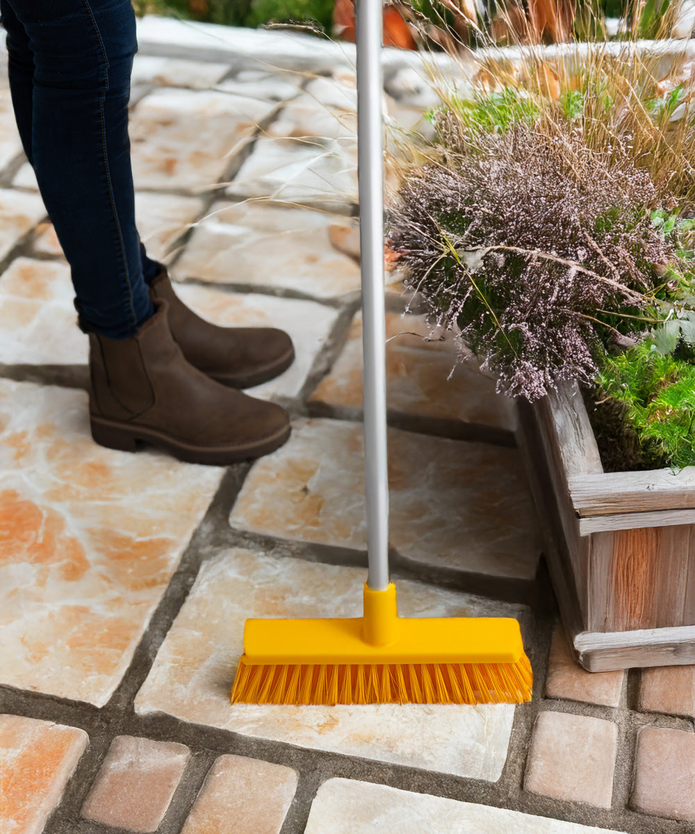 Everyday Sweeping Broom 280mm - Yellow (Stiff)