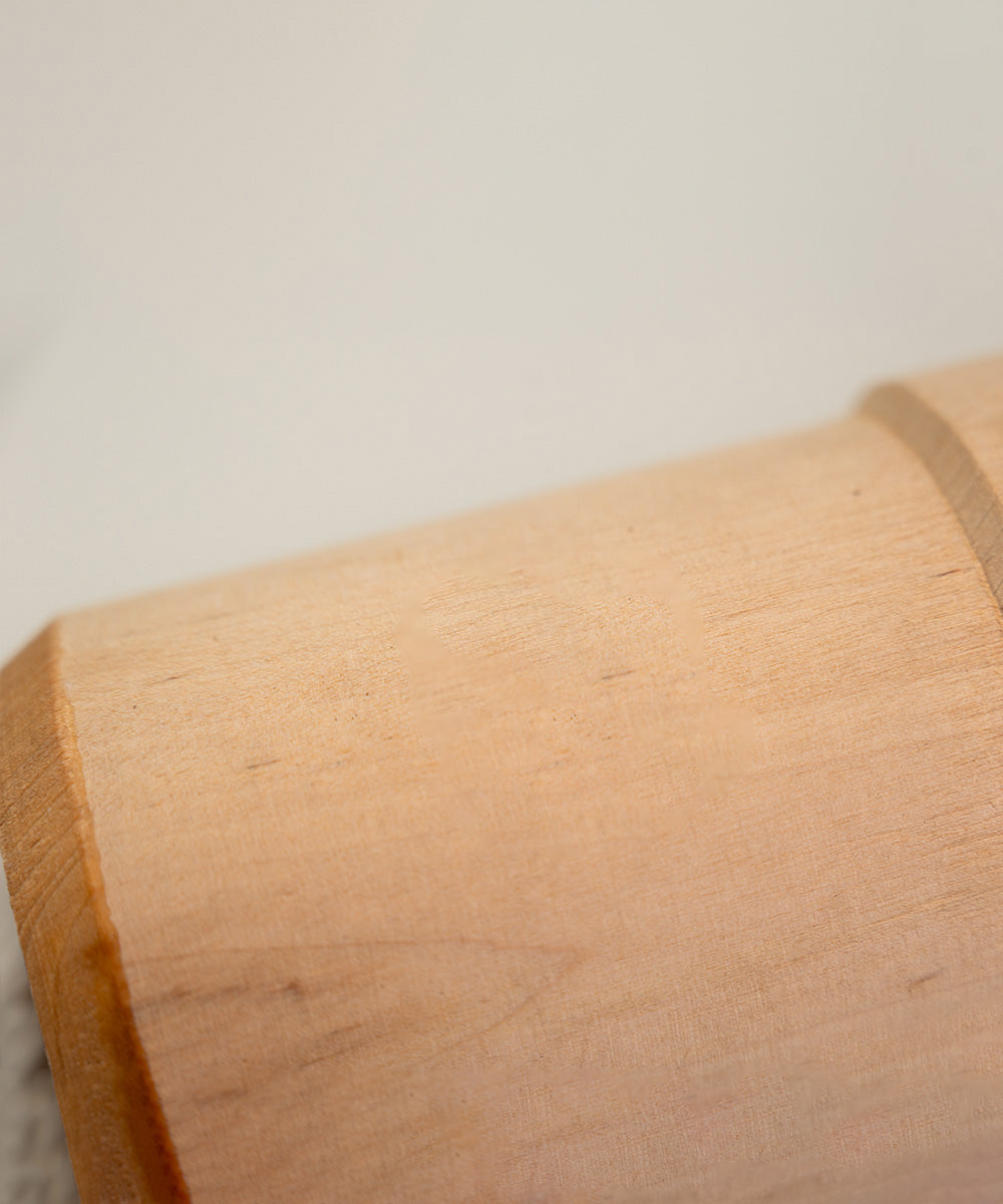 Traditional Wooden Yard Broom - Stiff