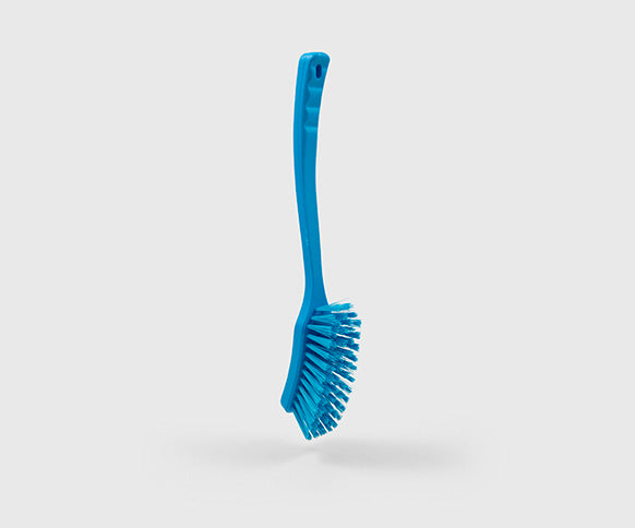 Everyday Long Handled Brush - Blue (Stiff)