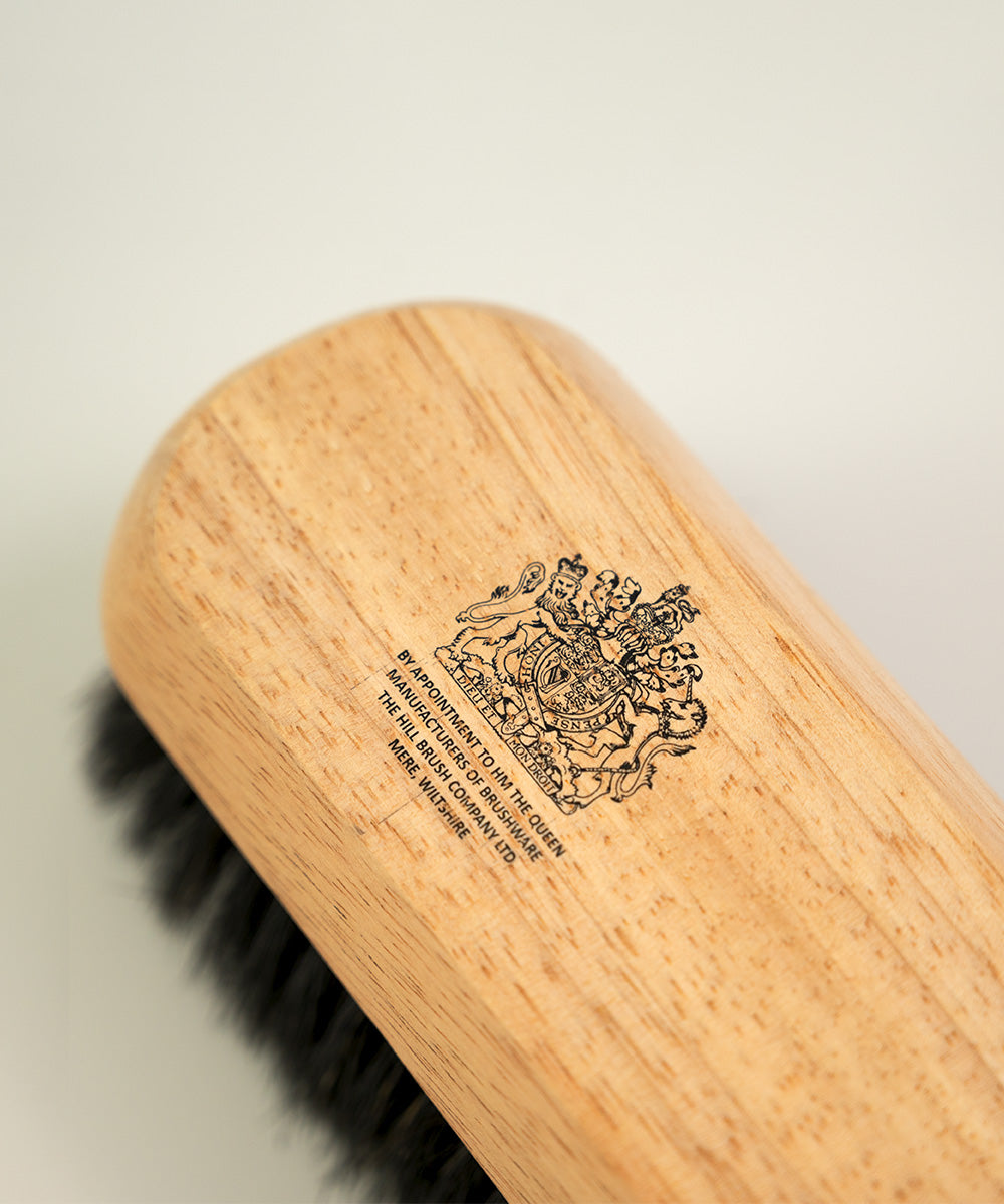 Finest by Hillbrush Wooden Platform Broom With Socket & Handle - Extra Soft