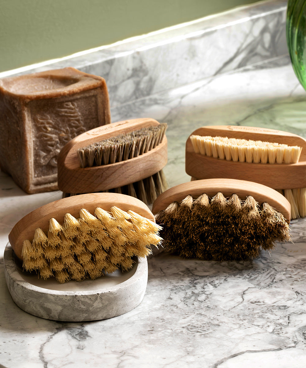 Natural by Hillbrush Nail Brush - Stiff