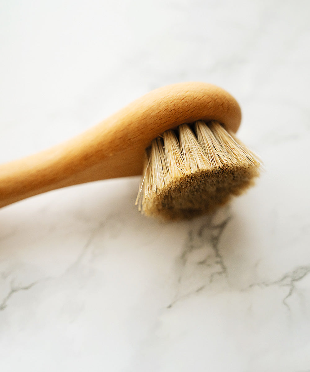 Natural by Hillbrush Shoe Polish & Shine Brush - Stiff