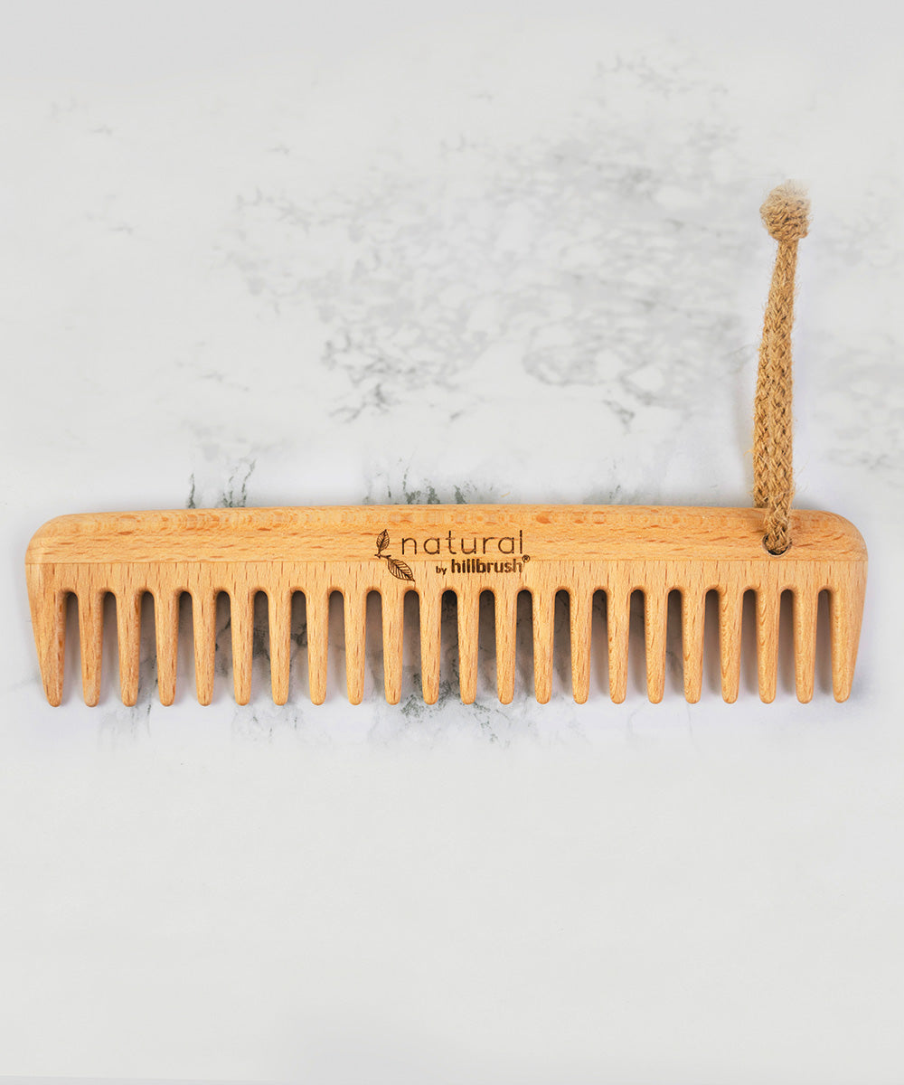 Natural by Hillbrush 100% Biodegradable Wide Tooth Comb