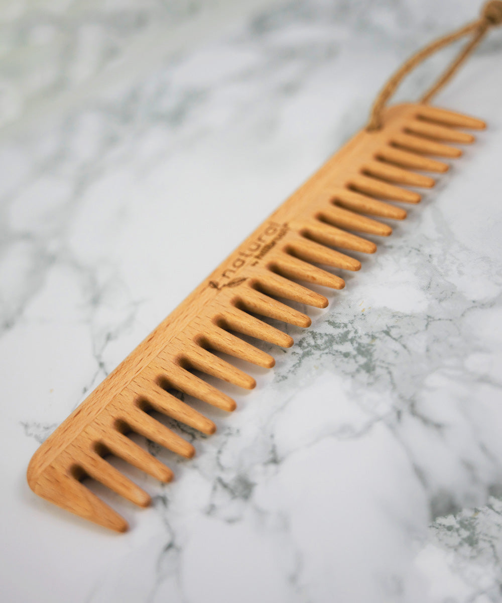 Natural by Hillbrush 100% Biodegradable Wide Tooth Comb