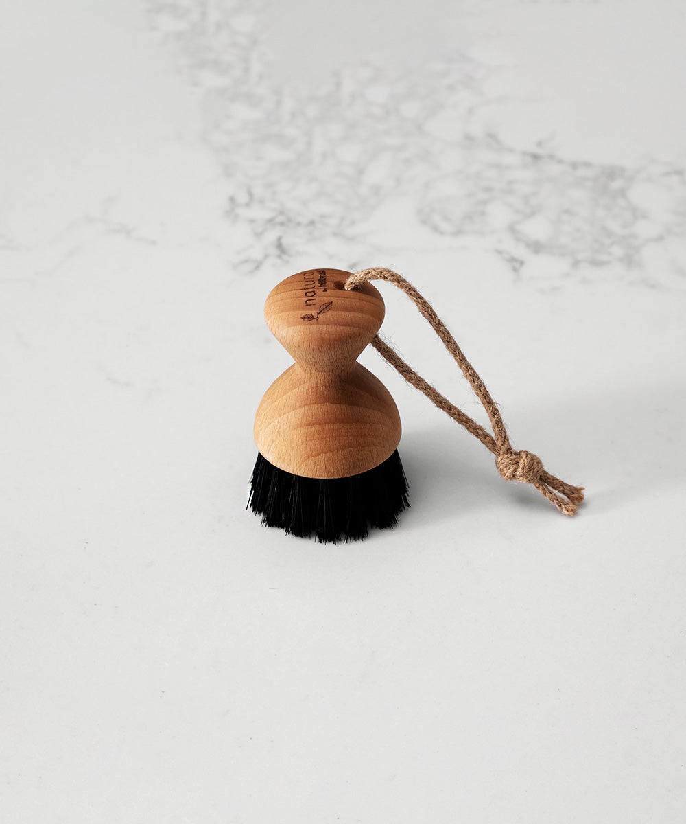 Natural by Hillbrush Dark Shoe Polish Applicator - Soft