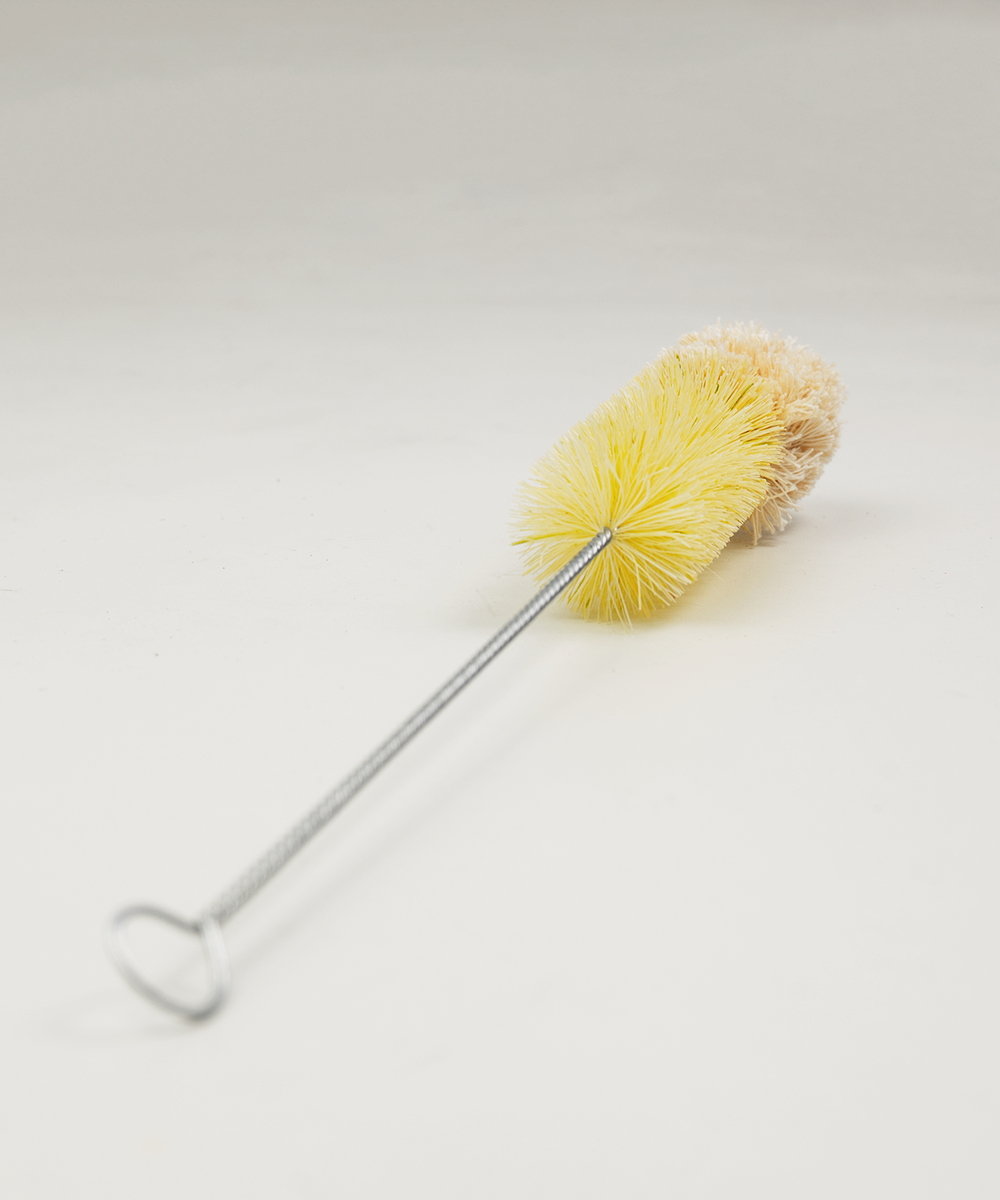 Natural by Hillbrush Bottle Brush – 40mm Diameter (Tampico & Cotton)