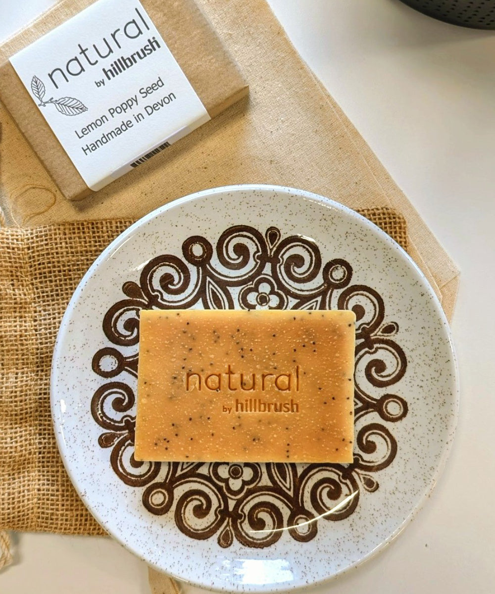 Lemon Poppy Seed Natural Soap Bar (Large)