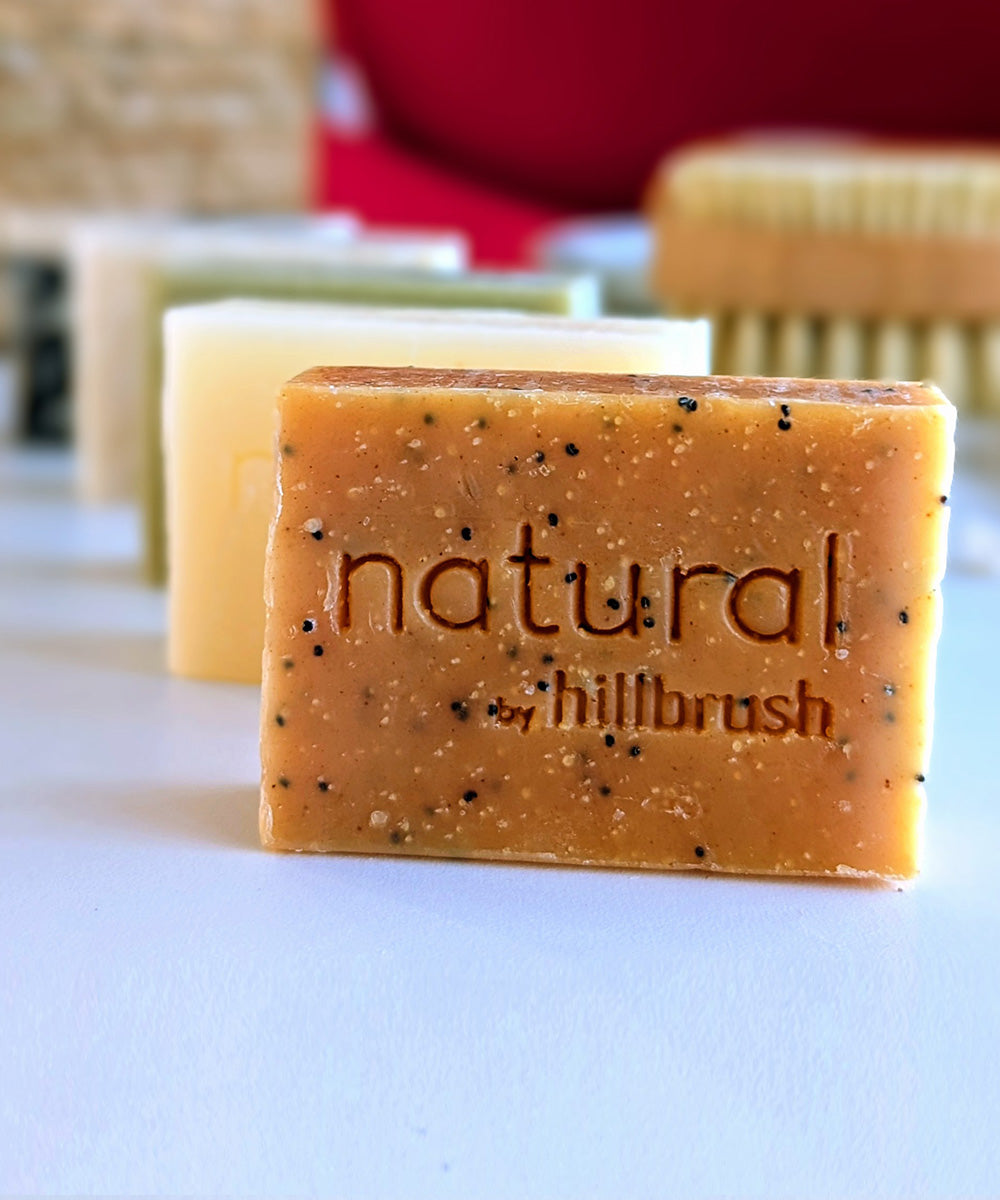 Lemon Poppy Seed Natural Soap Bar (Small)