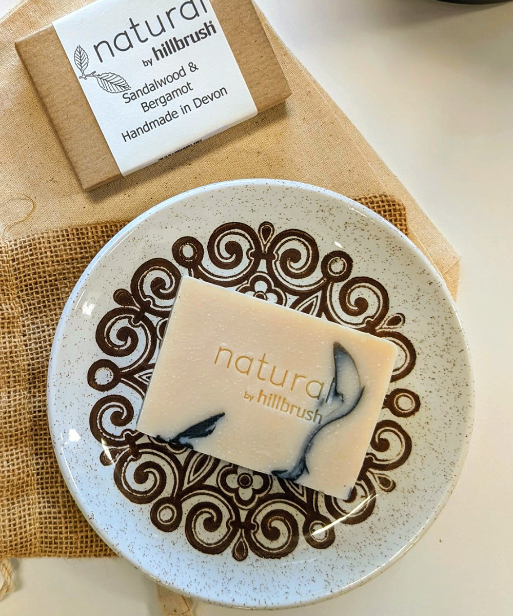 Sandalwood & Bergamot Natural Soap Bar (Large)