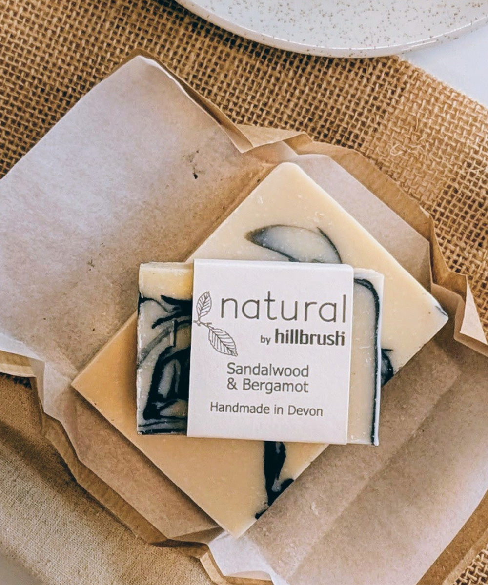 Sandalwood & Bergamot Natural Soap Bar (Small)