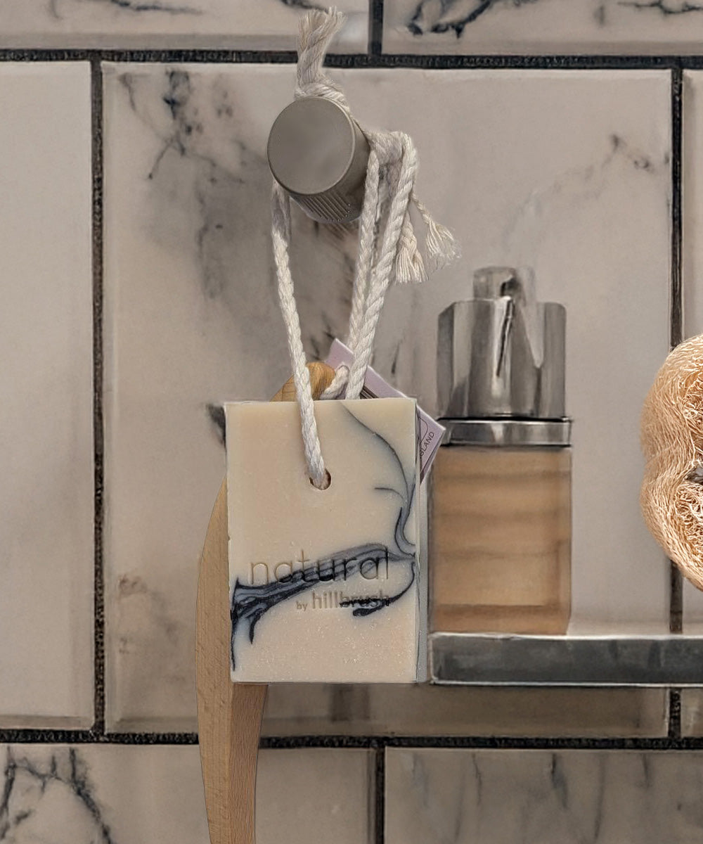 Sandalwood & Bergamot Natural Soap On a Rope