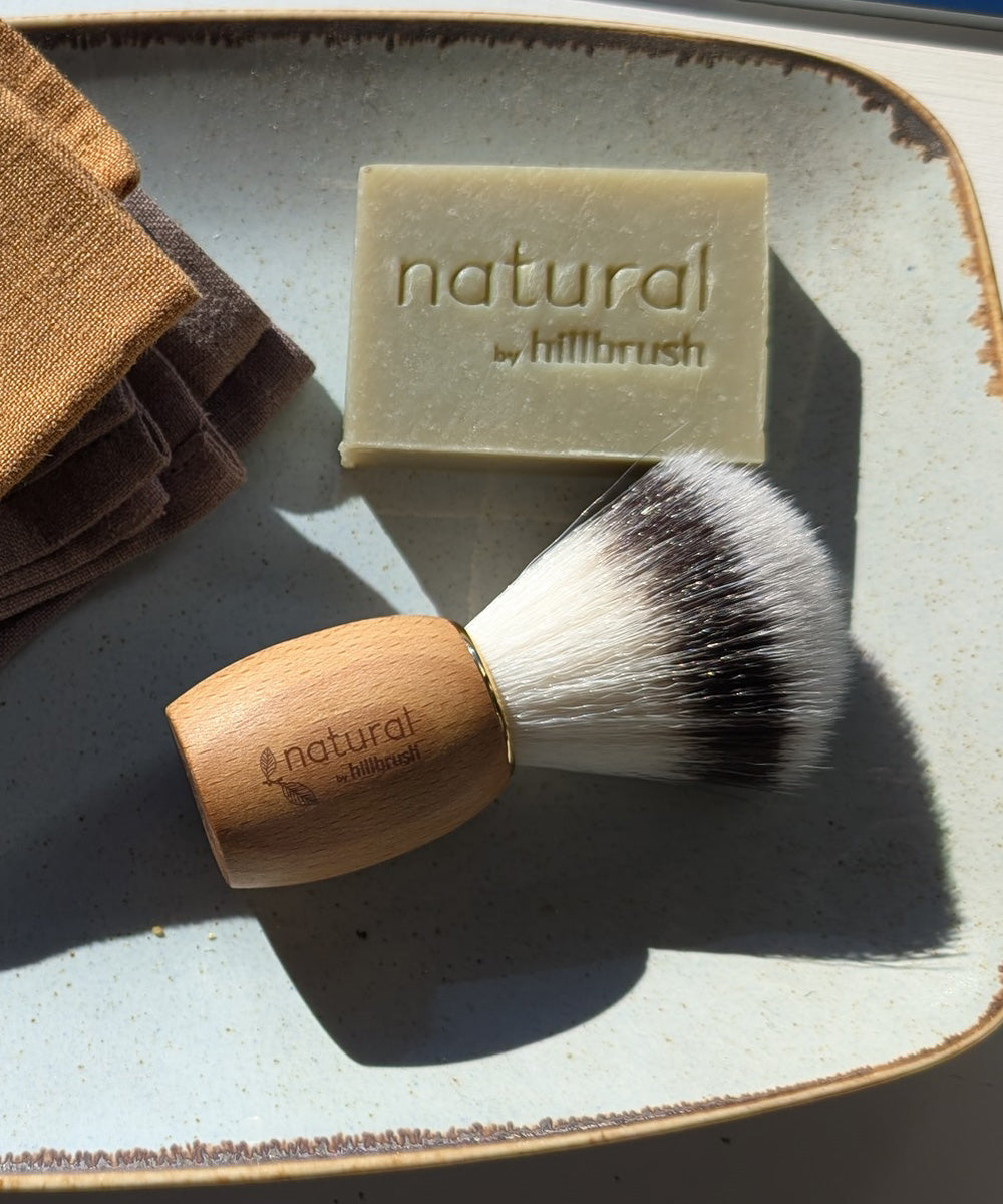 Sandalwood & May Chang Natural Shaving Soap Bar 50g (Small)