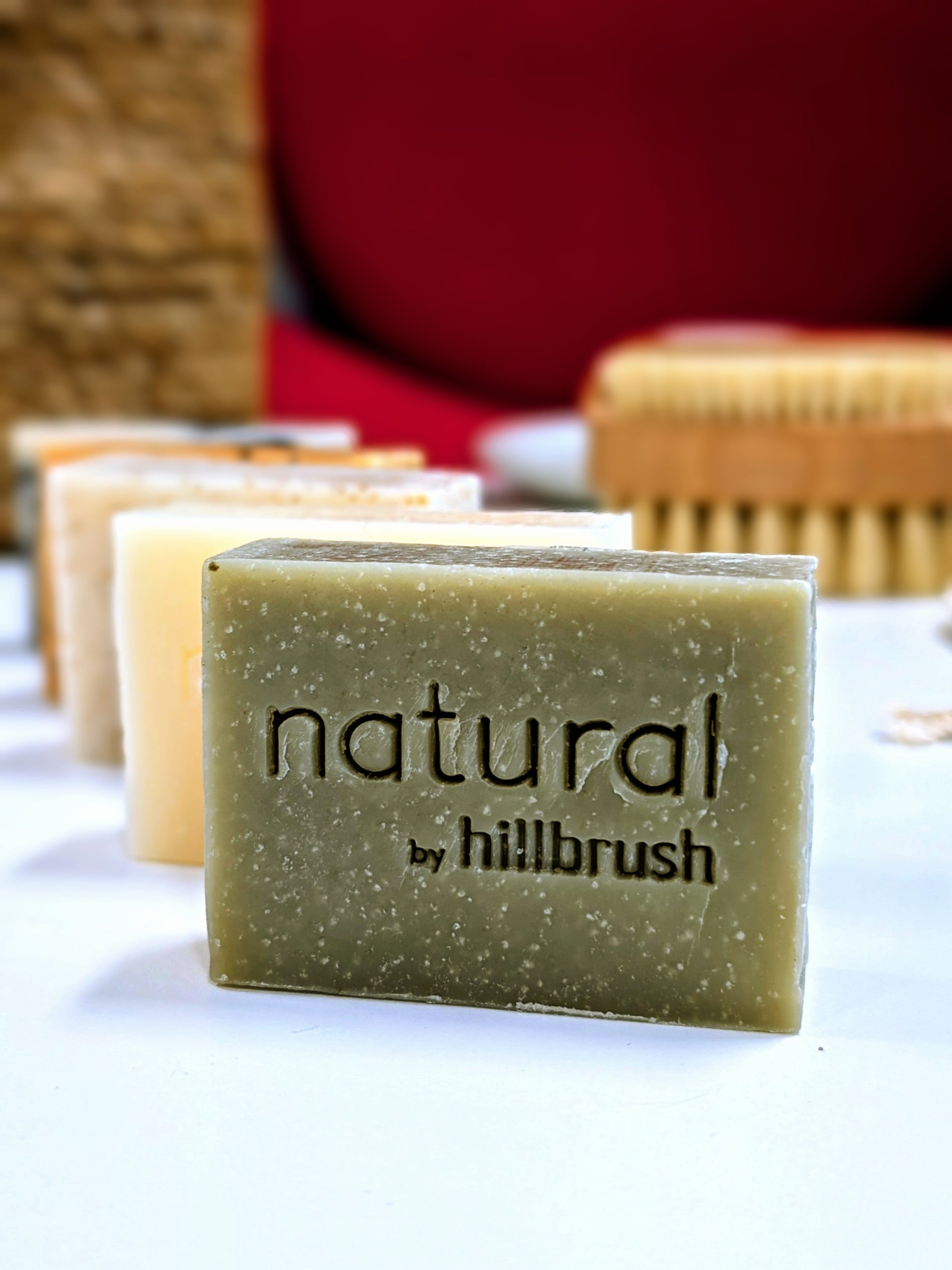 Sandalwood & May Chang Natural Shaving Soap Bar 50g (Small)