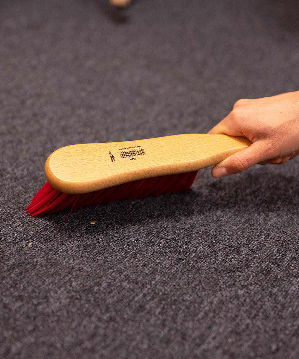 Finest by Hillbrush Quality Wooden Hand Brush  - Stiff