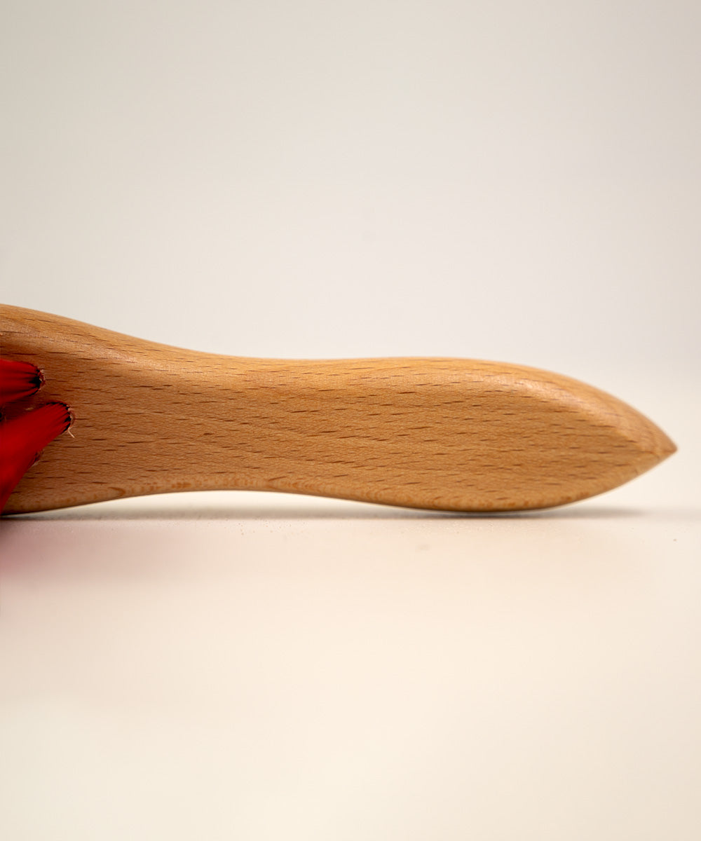 Finest by Hillbrush Quality Wooden Hand Brush  - Stiff