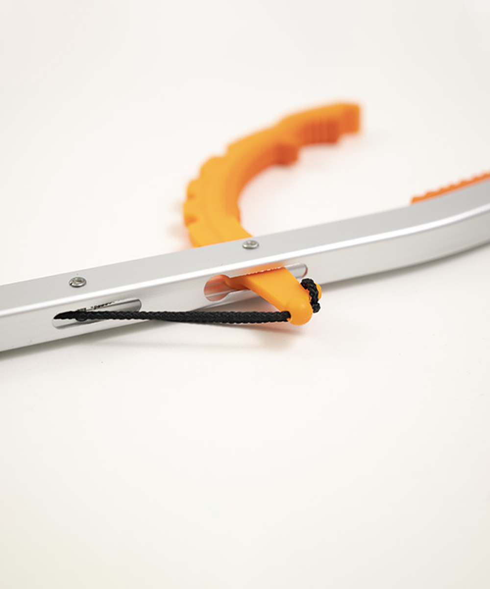 Everyday Litter Picker With Fluorescent Orange Pistol Grip