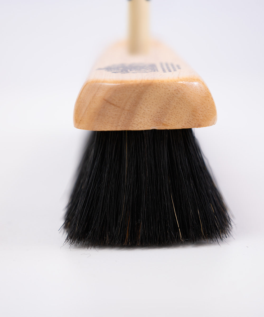 Finest by Hillbrush Wooden Broom With Handle & Stay - Extra Soft