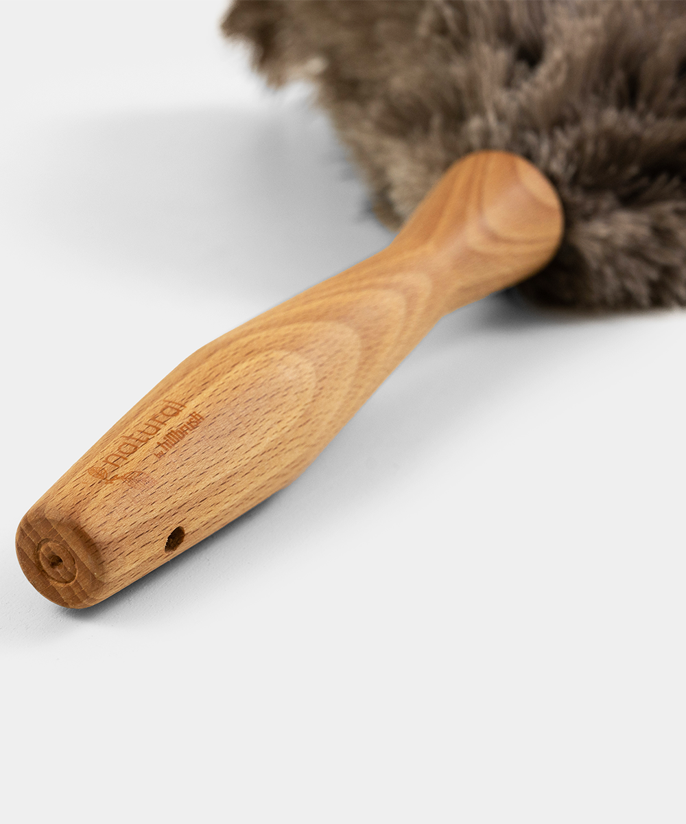 Natural by Hillbrush Ostrich Feather Duster