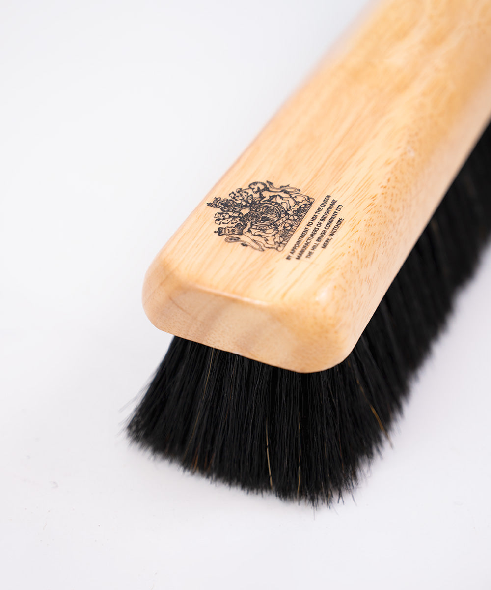 Finest by Hillbrush Wooden Broom With Handle & Stay - Extra Soft