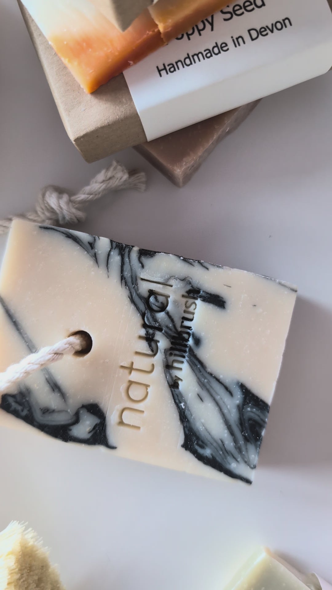 Sandalwood & Bergamot Natural Soap On a Rope