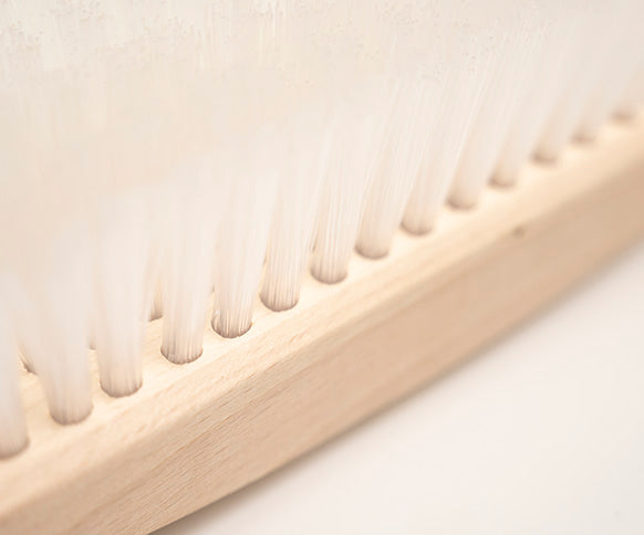 Everyday Wooden Deck Scrub With Fitted Handle - Stiff