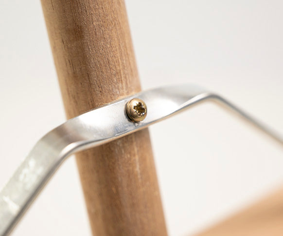 Traditional Wooden Platform Broom With Handle - Medium Stiff