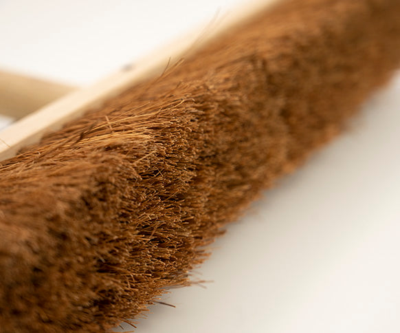 Everyday Wooden Platform Broom With Handle - Soft