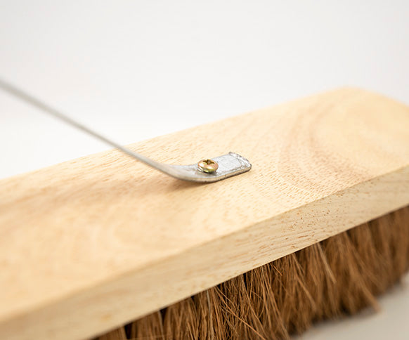 Everyday Wooden Platform Broom With Handle - Soft