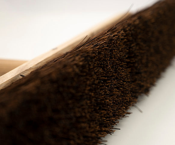 Everyday Wooden Platform Broom With Handle & Stay - Stiff